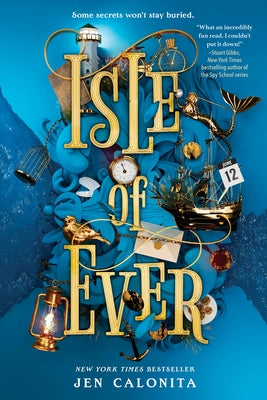 Paperback of Isle of Ever by Sourcebooks Young Readers, featuring a colorful cover with mystical island and fantasy imagery.