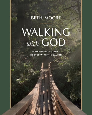 Paperback of "Walking with God: A Five-Week Journey in Step with the Savior" by Tyndale Momentum, showing the book cover.