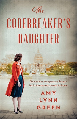 Paperback of The Codebreaker's Daughter by Bethany House Publishers, showing the book cover with title and author details.