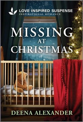 Mass market paperback of "Missing at Christmas" by Love Inspired Suspense, featuring a festive holiday cover with snowy scenes.