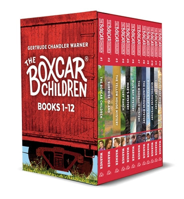 The Boxcar Children Mysteries Boxed Set Books 1-12 [With Activity Poster and Bookmark] Paperback Random House Books for Young Readers