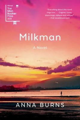 Paperback of Milkman by Graywolf Press, featuring the book cover with title and artwork on a plain background.