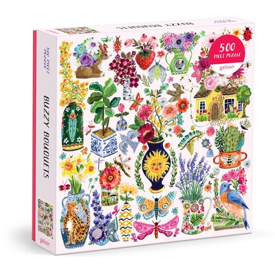 Buzzy Bouquets 500 Piece Puzzle Other Galison