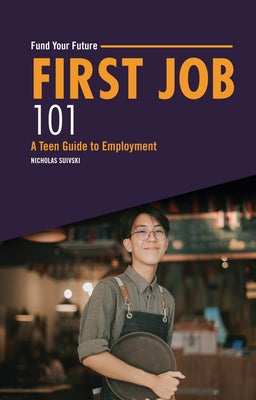 Paperback book titled First Job 101: A Teen Guide to Employment by Twenty-First Century Books, featuring a colorful cover with teen-themed graphics.