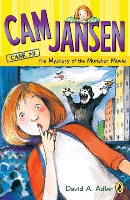 Paperback of CAM Jansen: The Mystery of the Monster Movie #8 by Puffin Books, featuring the book cover with illustration.