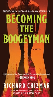 Mass market paperback of "Becoming the Boogeyman" by Pocket Books, featuring a dark, eerie cover with a spooky design.