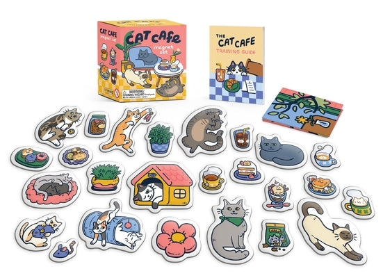 Cat Cafe Magnet Set Paperback Rp Minis