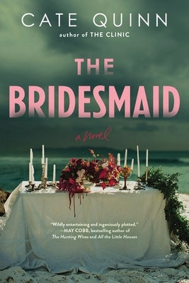 Paperback of The Bridesmaid novel by Sourcebooks Landmark showing a colorful book cover with floral and elegant design.