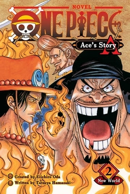 Paperback of One Piece Ace's Story, Vol. 2 by Viz Media, featuring colorful cover art with anime characters from the series.
