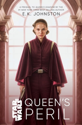 Paperback copy of Queen's Peril by Random House Star Wars featuring a cover illustration with characters and space-themed design.