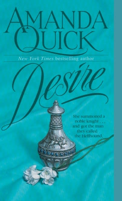 Mass market paperback of Desire by Bantam, featuring a colorful cover design with abstract artwork.