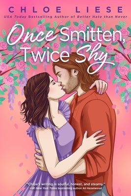 Paperback of Once Smitten, Twice Shy novel by Berkley Books, featuring a colorful cover with romantic artwork.