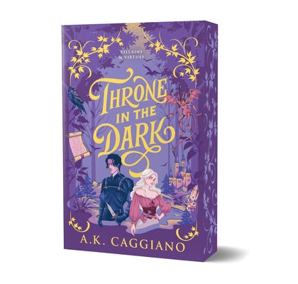 Paperback of Throne in the Dark Deluxe Edition by Sourcebooks Casablanca, featuring dark fantasy cover art.
