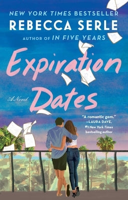 Paperback expiration dates book by Atria Books, featuring a close-up of the cover with readable title and design elements.