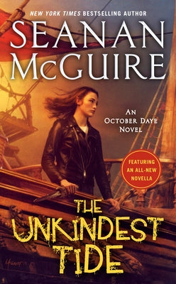 Mass market paperback of "The Unkindest Tide" by Daw Books, featuring a cover with oceanic and dark fantasy imagery.