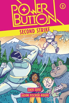 Paperback of Second Strike: Book 2 by Graphic Universe, showing the book cover with colorful illustration and title text.