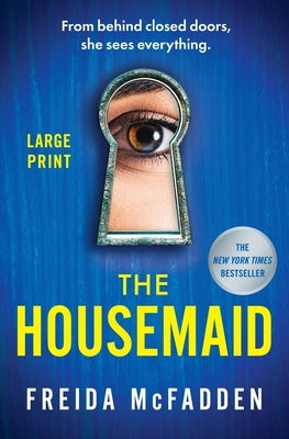 Paperback of The Housemaid novel by Grand Central Publishing, showing the book cover with title and author details.