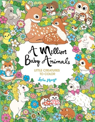 A Million Baby Animals: Little Creatures to Color Paperback Union Square Kids