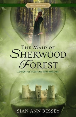Paperback book titled "The Maid of Sherwood Forest" by Shadow Mountain, featuring a cover illustration of a medieval maid in a forest setting.
