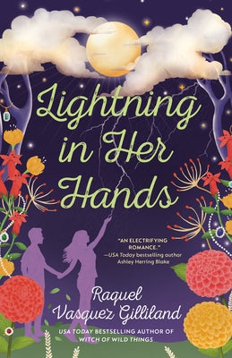 Paperback of "Lightning in Her Hands" by Berkley Books featuring a dramatic cover illustration of a woman with lightning.