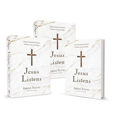 Jesus Listens, 3-Pack: Daily Devotional Prayers of Peace, Joy, and Hope (a 365-Day Prayer Book) by Young, Sarah