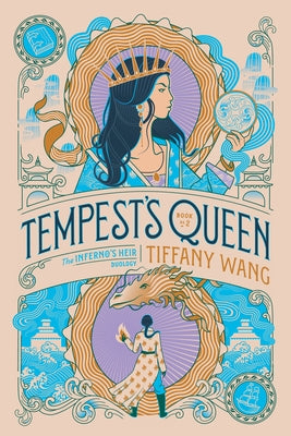 Cover image of Tempest's Queen paperback novel by Bindery Books, featuring a fantasy-themed book cover design.