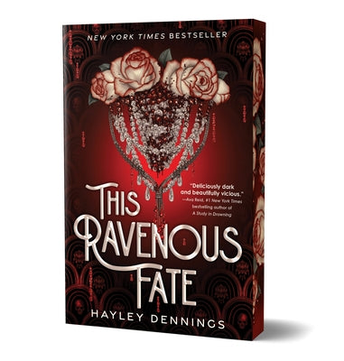 Paperback of This Ravenous Fate Deluxe Edition by Sourcebooks Fire, showing the book cover with dark fantasy artwork.