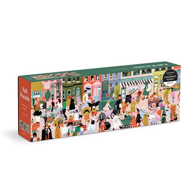 Fall Parade 1000 Piece Panoramic Puzzle Other Galison