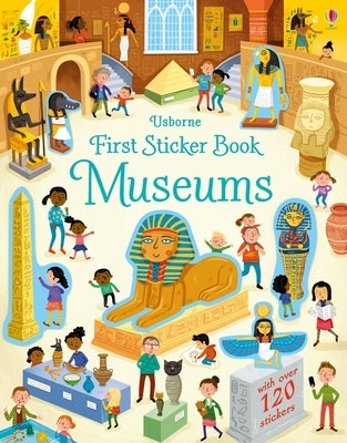 First Sticker Book Museums Paperback Usborne Books