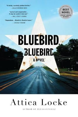 Bluebird paperback book by Mulholland Books with a blue cover and title text, displayed on a plain background.