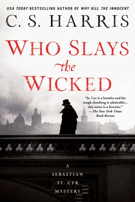 Paperback copy of "Who Slays the Wicked" by Berkley Books, featuring the book cover with title and author details.