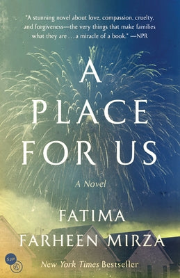 Paperback of "A Place for Us" by Sjp for Hogarth, featuring the book cover with title and author’s name.