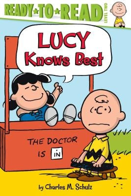 Paperback of "Lucy Knows Best" Ready-To-Read Level 2 book by Simon Spotlight, featuring colorful cover art with the character Lucy.