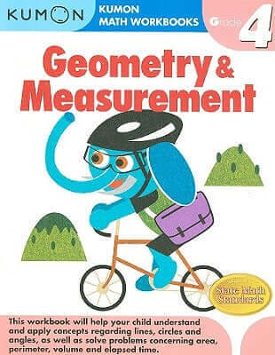 Kumon Grade 4 Geometry and Measurement Paperback Kumon Publishing North America