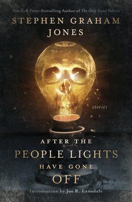Paperback book titled "After the People Lights Have Gone Off: Stories" by Open Road Media, featuring a close-up of the cover.