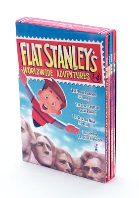 Flat Stanley's Worldwide Adventures #1-4 Boxed Set HarperCollins