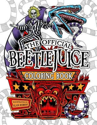 Beetlejuice: The Official Coloring Book Paperback Insight Editions
