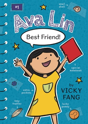 Paperback of Ava Lin, Best Friend! by Candlewick Press featuring colorful cover art and a friendly illustration.