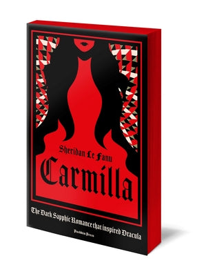 Paperback of Carmilla, Deluxe Edition by Pushkin Press, featuring the dark sapphic romance novel inspired by Dracula.