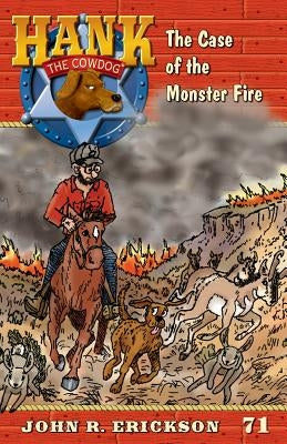 Paperback of The Case of the Monster Fire by Maverick Books, featuring a colorful cover with a monster and fire-themed illustrations.