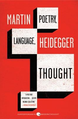 Poetry, Language, Thought Paperback Harper Perennial