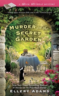 Mass market paperback of Murder in the Secret Garden by Berkley Books, featuring a mysterious garden scene on the cover.