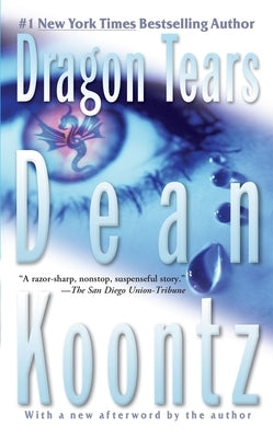 Mass market paperback of "Dragon Tears: A Thriller" by Berkley Books, featuring a dark, mysterious cover design.