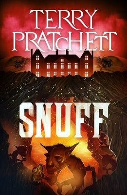 Paperback copy of "Snuff: A Discworld Novel" by Harper Paperbacks, featuring cover art of the humorous fantasy book.