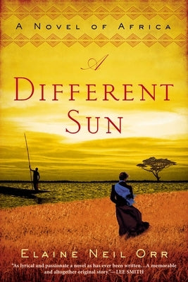 Paperback of "A Different Sun" novel by Berkley Books, featuring a cover with vibrant African-inspired artwork.