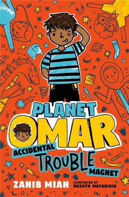 Paperback of Accidental Trouble Magnet by G.P. Putnam's Sons Books for Young Readers, showing the book cover with colorful illustrations.