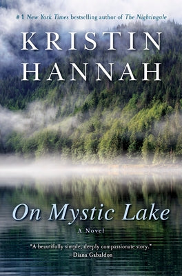 Paperback of On Mystic Lake novel by Ballantine Books featuring the book cover with scenic artwork and title text.