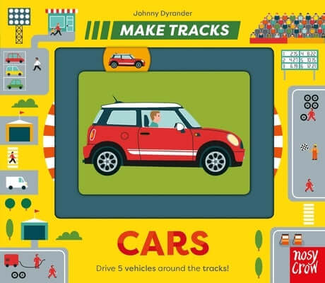 Make Tracks: Cars Board Book Nosy Crow
