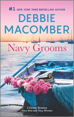 Navy Grooms mass market paperback book by Mira Books, featuring a navy cover with title and author details visible.