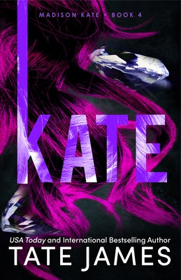 Paperback book titled "Kate" by Bloom Books with a colorful cover featuring floral and abstract designs.